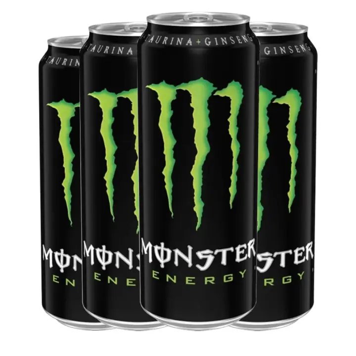 Monster Energy Original bebida energética 50 cl pack 4 latas - 1