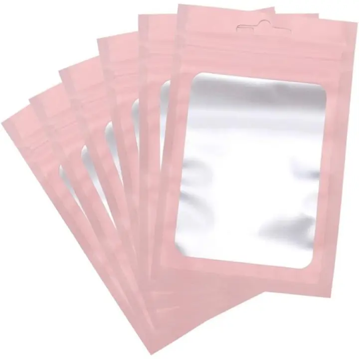 Bolsa de 100 piezas, Bolsa de papel de Aluminio (3,1x5,1 pulgadas, 8x13 cm) - 1
