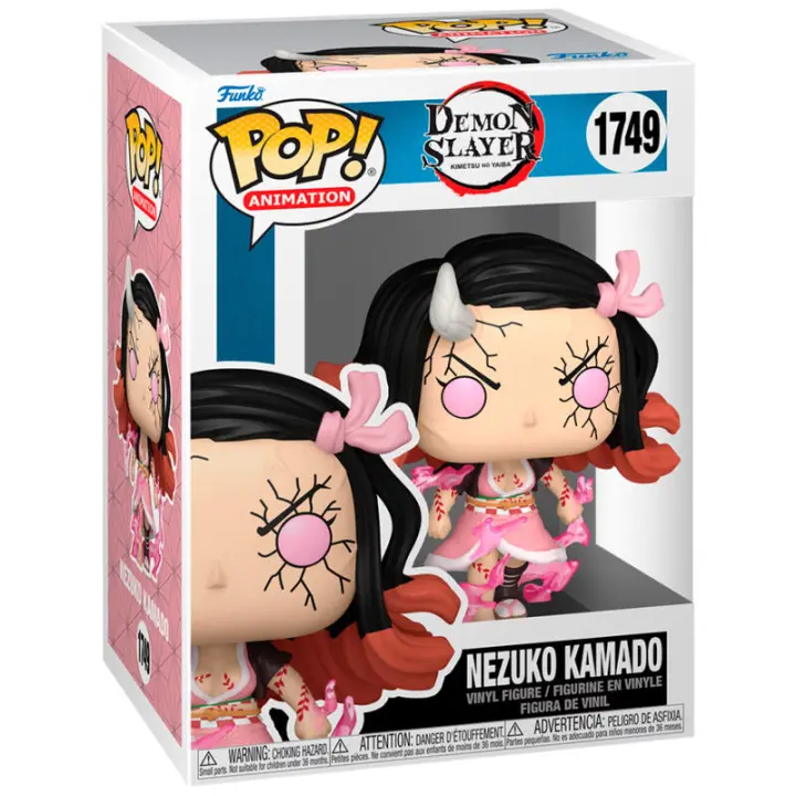 Figura Pop Demon Slayer Kimetsu No Yaiba Nezuko Kamado-Figura de Vinilo Coleccionable - Idea de Regalo- Mercancia Oficial - Juguetes para Niños y Adultos - Movies Fans - Muñeco para Coleccionistas y Exposición - 1