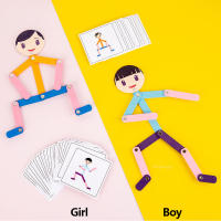 Juguete Educativo De Madera Para Deportes DIY Puzzle Tablero Juego De Aprendizaje Temprano Para Niños En Preescolar Entrenamiento De Habilidades Motoras Finas - details 5