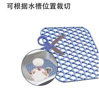 Alfombrilla De Silicona Multifuncional Para Cocina Resistentes a La Calor Anti-goteo Protector De Suelo Anti-resbaladizas Con Malla De Filtro Antisalpicaduras Rectangular Ecológica - details 1