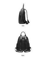 Mochila De Cuero Genuino Zency Para Mujer Anti-Robo Estilo Clásico Casual Para Viajes Y Escuela Bolsa Diaria Para Niñas - details 14
