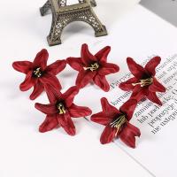 20PCs Flores Artificiales De Seda Lirio Para Decoración De Hogar Bodas DIY Accesorios De Corona Decoración De Habitaciones - details 7
