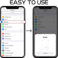 Auriculares compatibles con Lightning para iPhone con controles de volumen y micrófono Blanco - details 1
