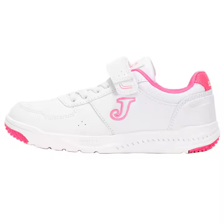 Zapatilla JOMA W.HARVARD JR 2513 BLANCO/ROSA Velcro y cordones elásticos WHARW2513V - 1