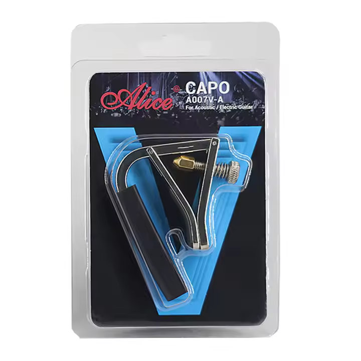Alice A007V Abrazadera De Guitarra De Aleación De Zinc Para Guitarra Acústica Eléctrica Clásica Tipo CAPO Material Aleación De Zinc - 1