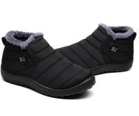 Botas De Invierno Para Hombre Botines Ligeros Impermeables De Talla Grande 47 Botas De Pies Con Cordones Unisex De Media Caña De Malla Y Suela EVA - details 6