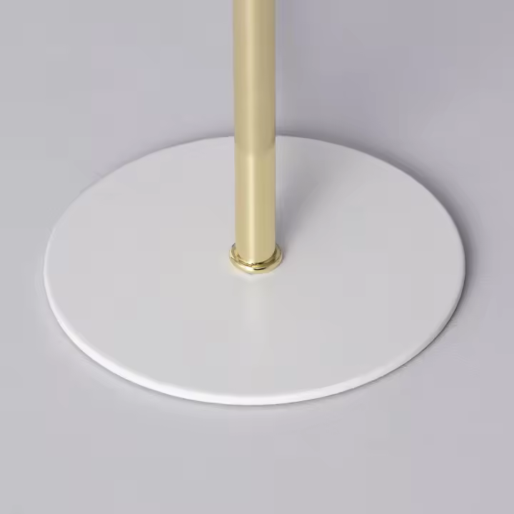 Ledkia Lámpara de Mesa de Metal Wavuli Blanco - 1