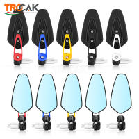 Espejo Retrovisor Para Motocicleta Universal 7/8 Pulgadas Manija De Manillar Vidrio Azul Espejo Lateral De Retrovisores - details 4