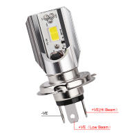 Faros De Motocicleta LED Ba20d 6000K H6 Bombilla De Moto Accesorios Para Yamaha Honda Luz De Scooter 12V Venta Individual - details 1