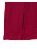 Vestido Midi Plegado De Verano Para Mujer Elegante Vintage O-Neck Sin Mangas De Lino Sólido Moda 2025 Vestido De Calle Tank - details 7