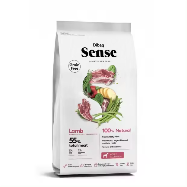 Dibaq Sense Grain Free Adult Cordero 12 Kg - 1