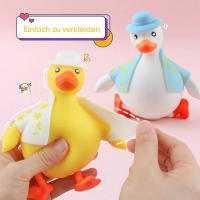 Pato De Alivio Del Estrés Juguetes De Vestir Lindo Reboundable Pato Juguetes De Alivio Del Estrés Para Niños Y Adultos - details 8