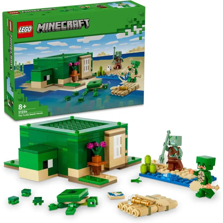 Lego Minecraft La casa tortuga de la Playa Lego  21254 - 1