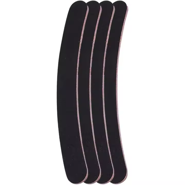 Limes à Ongles, 4 Pcs Lime à Ongles Professionnelles, Incurvé Limes à Ongles, Double Face Lime à Ongles, Limes à Ongles Banane, Pour le Soin des Ongles et le Stylisme - 1