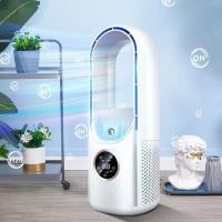 Ventilador Portátil Sin Hojas USB Sarmocare Para Refrigeración De Aire Mínimo Para Escritorio Con Ventilación Natural Sin Rotación - details 0
