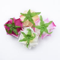 Rosa De Seda 10CM Flores Artificiales Para Bodas Navidad Arcos De Jardín DIY Regalo Adorno De Casa Y Cabeza - details 15