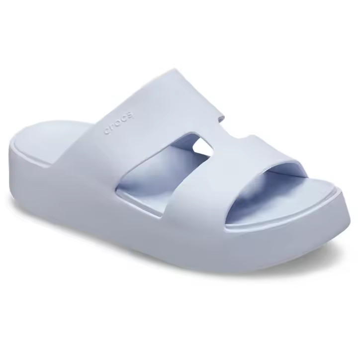 Crocs Sandalias Getaway Platform H-strap Blanco - 1