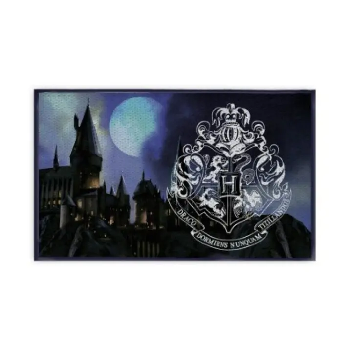 Alfombra Esterilla Suelo Dormitorio Harry Potter Hogwarts 70x40cm - 1