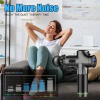 Masajeador Eléctrico De Percusión Para Músculos Profundos Pistola De Masaje Para Cuerpo Cuello Espalda Piernas Herramienta De Fitness 30 Niveles - details 3