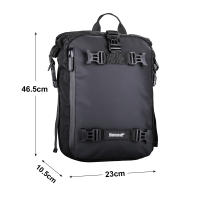 Bolsa De Tanque Para Motocicleta Universal Impermeable Accesorios De Viaje Con Base Saddlebags Adecuada Para Exterior Y Crash Bars - details 21