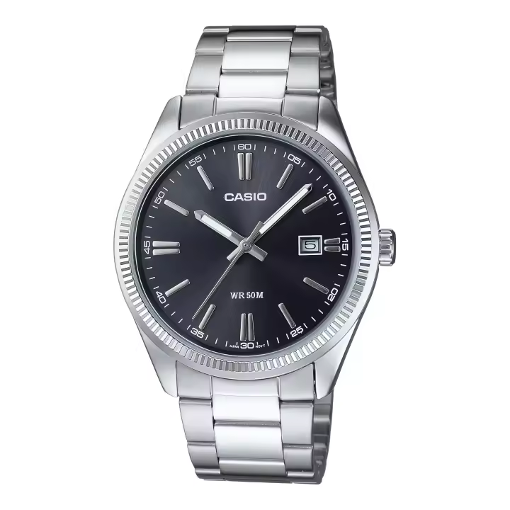 Reloj CASIO Timeless Collection MTP-1302PD-1A1VEF - Unisex con esfera negra - 1