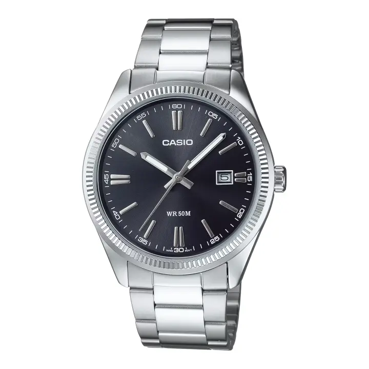 Reloj CASIO Timeless Collection MTP-1302PD-1A1VEF - Unisex con esfera negra - 1