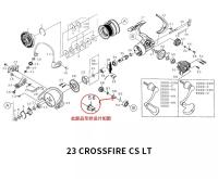 Nueva Carrete De Pesca DAIWA 2023 CROSSFIRE LT Spinning 1000-6000 ABS Spool Metálico Potencia 5-12KG Engrosado Doble Dirección - details 14