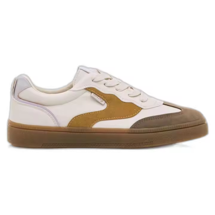 Zapatillas Mustang 60825 para mujer en color beige - 1