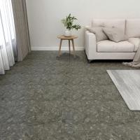vidaXL Lamas para suelo autoadhesivas 55 uds PVC 5,11 m² en color Gris y madera/marrón oscuro y gris/Gris claro y blanco y más - details 8