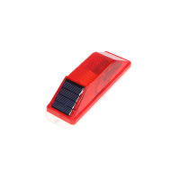 2Pcs Lámpara De Advertencia Solar LED Recargable Luz De Seguridad Para Conducción Nocturna Control De Chip Accesorios De Auto - details 5