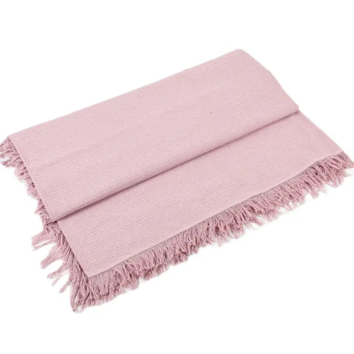 Almeritex 2000 Colcha Multiusos Sofa,Manta Foulard,Plaid para Cama,Cubresofa Cubrecama-ROSA - 1