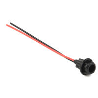 10Pcs Soporte De Bombilla T10 En Goma Suave Adecuado Para Coches Camiones Barcos Conector De Extensión Accesorios Base Soporte W5W 168 194 - details 5