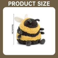 Jellycat Albee Bee Spring Plush - 16 cm Bee Stuffed Animal, Soft Plush Toy for Children & Adults, Cuddly Spring Decoration - details 2