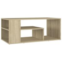 Vidaxl Mesa de Centro de Madera Contrachapada 100x50x40 Cm Blanco - details 4
