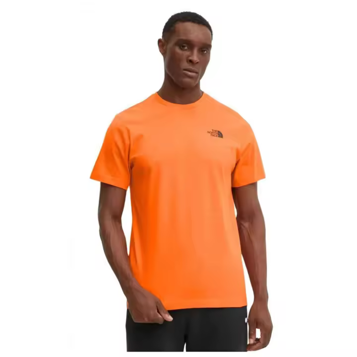 Camiseta de Manga Corta The North Face  para hombre en color naranja - 1