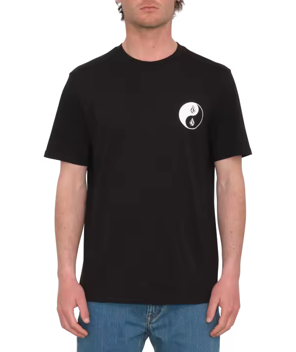 Camiseta de manga corta Volcom Counterbalance - Black - 1