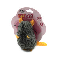 COTTECOTA-2 Piezas de Juguetes interactivos para Gatos con Sonido de Animal de ratón, 8.5x5cm Juguetes para Que los Gatos con Hierba Gatera, Para que jueguen Solos, Divertido y entretenidos, Ratón con sonido, Peluche, Catnip, 8.5x5cm, Gato SOY-2439 - details 2