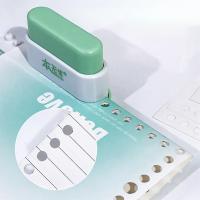 Organizador De Escritorio Para Oficina: Cortador De Papel Para Encuadernación DIY De 5 Agujeros Herramienta De Manualidades Perfecta Para Encuadernar Cuadernos Y Archivos - details 0