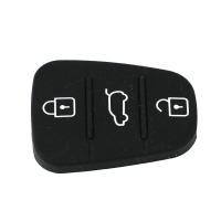 Carcasa De Llave Remoto De Plástico Negro Con 3 Botones Para HYUNDAI I20 I30 Ix35 Ix20 Rio Venga Repuesto De Parche De Goma - details 10