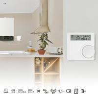 Termostato De Pared Inalámbrico Opentherm Para Boilero Batería De Alta Eficiencia RF OT Controlador De Temperatura Para Boilero De Gas Soporte Semanal Y Calibración - details 4
