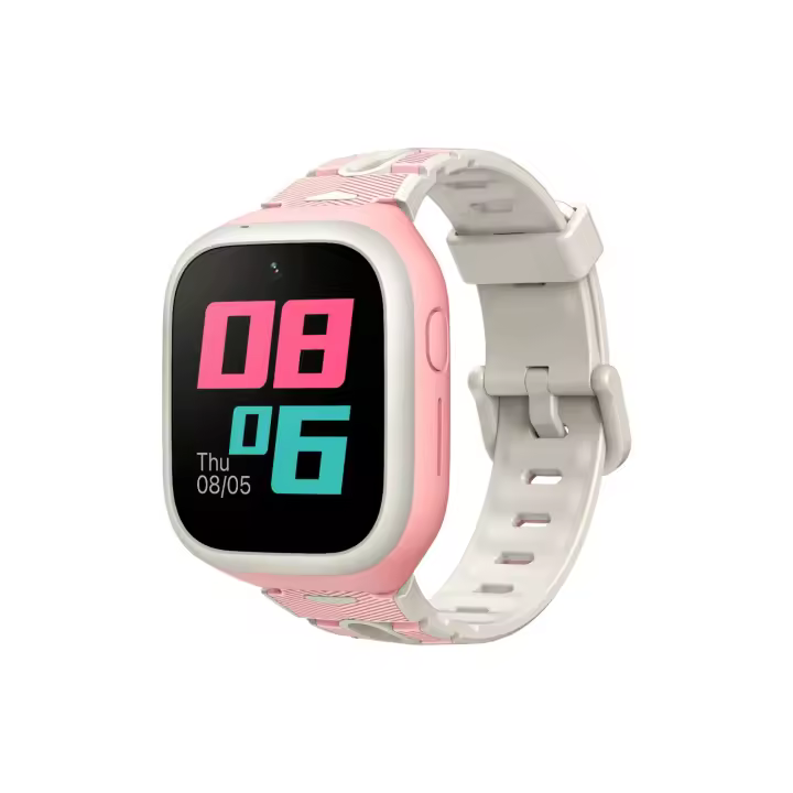 Smartwatch 4G Mibro P5 para niños, GPS, Pantalla TFT 1,3", Aut. 7 días, Modos deporte, Llamadas, Cámara integrada 2MP, Rosa - 1