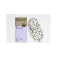 Irisana - Antifaz Térmico de Frío y Calor - Con Arcilla Natural y Lavanda - En Beige - 10 x 3 x 23 cm - Saco Semilla Microondas - Apto para Congelador - details 2