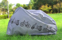 Cubierta Para Bicicleta 100x200cm Protección Solar Y De Polvo Para Todas Las Estaciones Cubierta De Lluvia Para Montañas Y Motocicletas - details 2