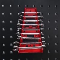 Organizador De Llaves Rojo En Plástico Rack De Almacenamiento Para Herramientas Soporte Para Llaves Estándar Organizador De Sockets - details 4