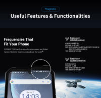 FOSSiBOT F105 Smartphone Resistente, Pantalla HD+ de 6.745 pulgadas, Batería 10300 mAh, 12 GB RAM + 64 GB ROM, Cámara 20 MP + 8 MP, Dual SIM 4G, Chipset Octa-core, Sistema Android 14, Desbloqueado / Reconocimiento Facial / OTG / GPS, IP68/IP69K - Negro - details 24