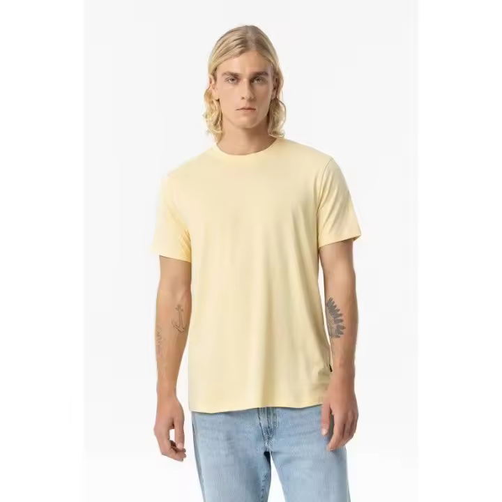 Camisetas Hombre Marcas Ropa Tiffosi Tiffosi hombre  Camisetas-Tiffosi- Barton_1 amarillo - 1