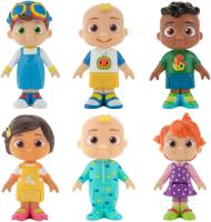 CoComelon Pack 6 Figuras 8cm JJ YoYo TomTom Cody Nina | Muñecos Juguete Infantil | Regalo Niño 2-5 - details 1