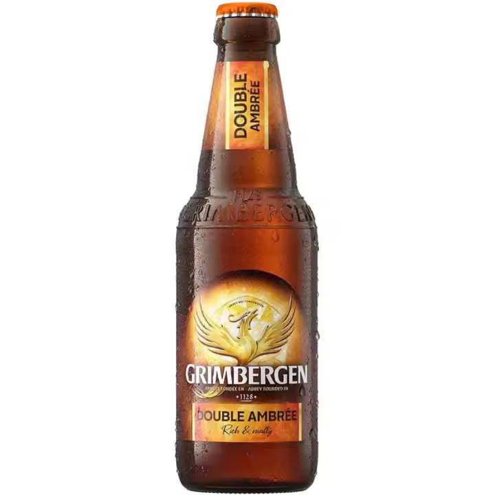 6 uds x Grimbergen Double 33Cl cerveza belga tostada estimo Abadía - 1