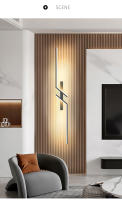 Lámpara De Pared LED Moderna En Barra Larga Scone Decoración Para Hogar Sala De Estar Dormitorio Iluminación Minimalista Luz De Noche Lámpara De Pared - details 1